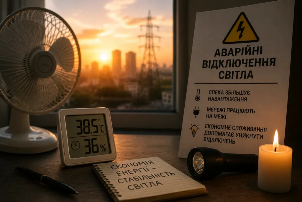 Летняя жара и блэкаут