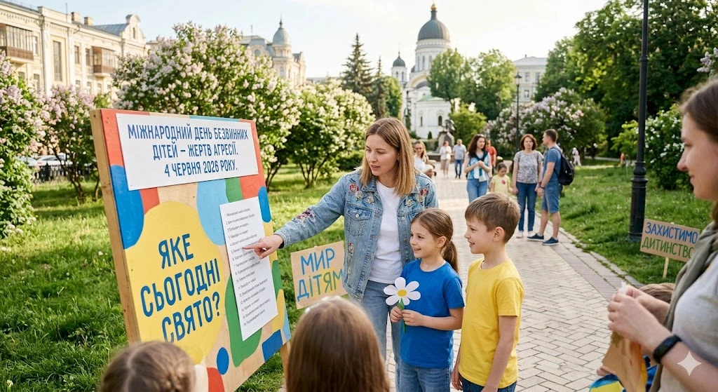 Акция в память детей