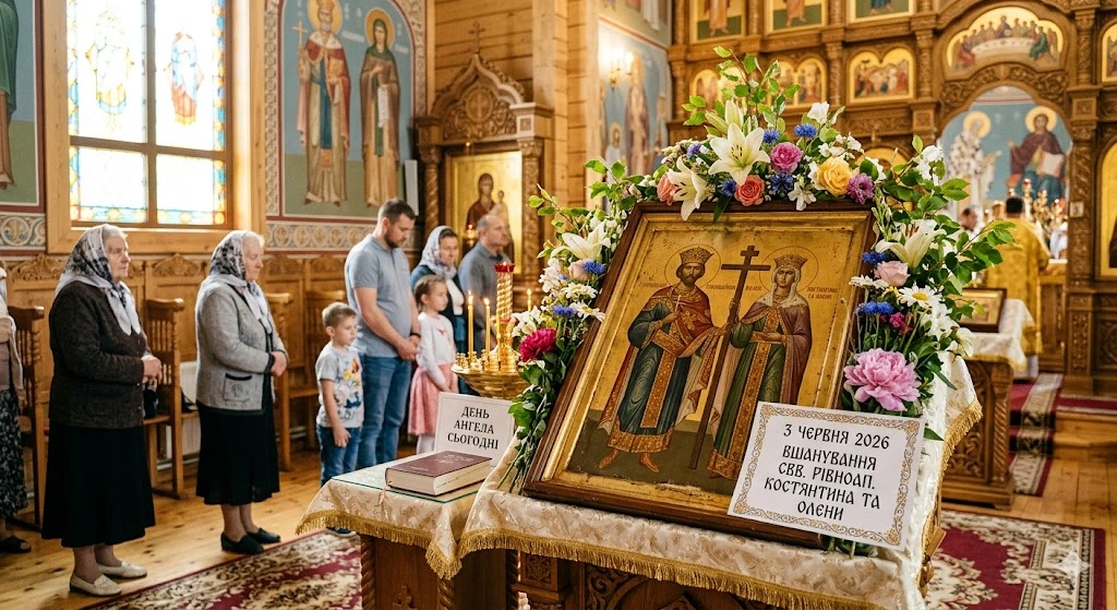 Икона Константина и Елены
