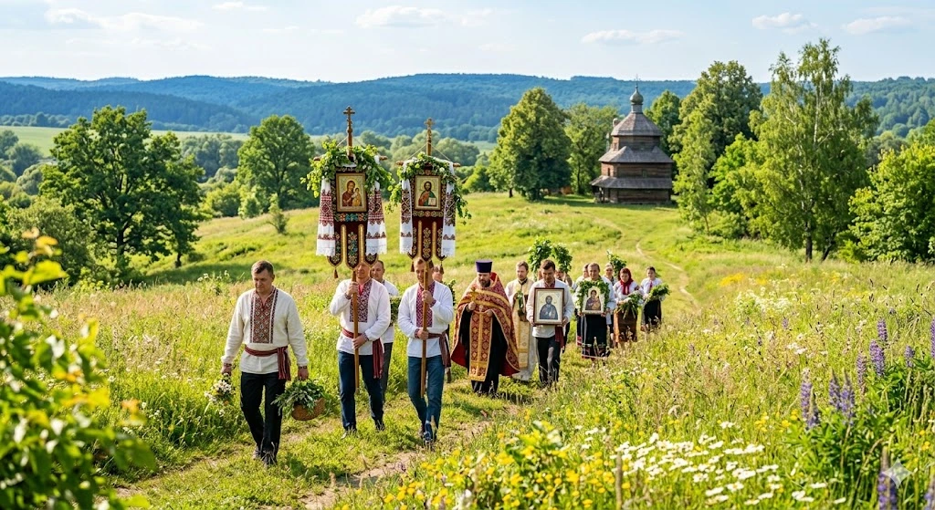 Крестный ход на Троицу