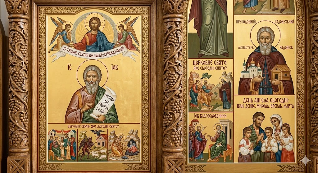 Православные иконы святых дня