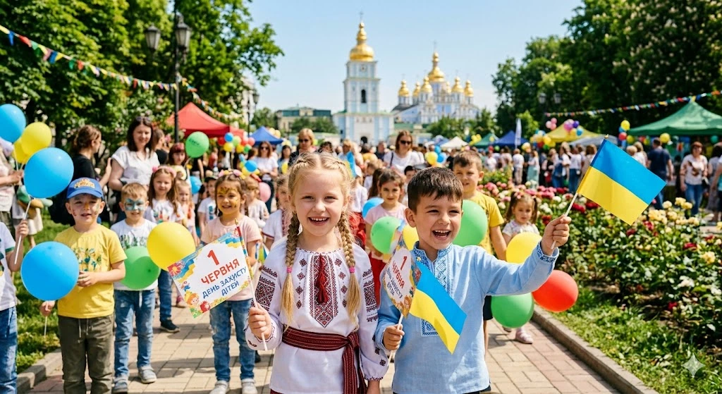 Праздник детей в Киеве