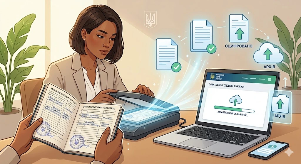 Помощь в оцифровке стажа