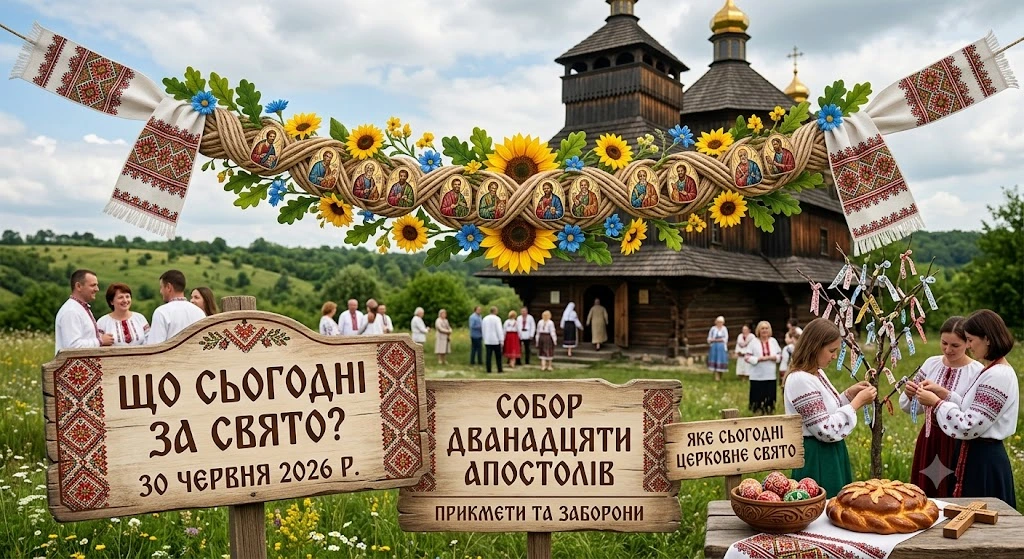 Празднование Собора двенадцати апостолов