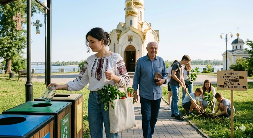 Сортировка отходов, день довкілля