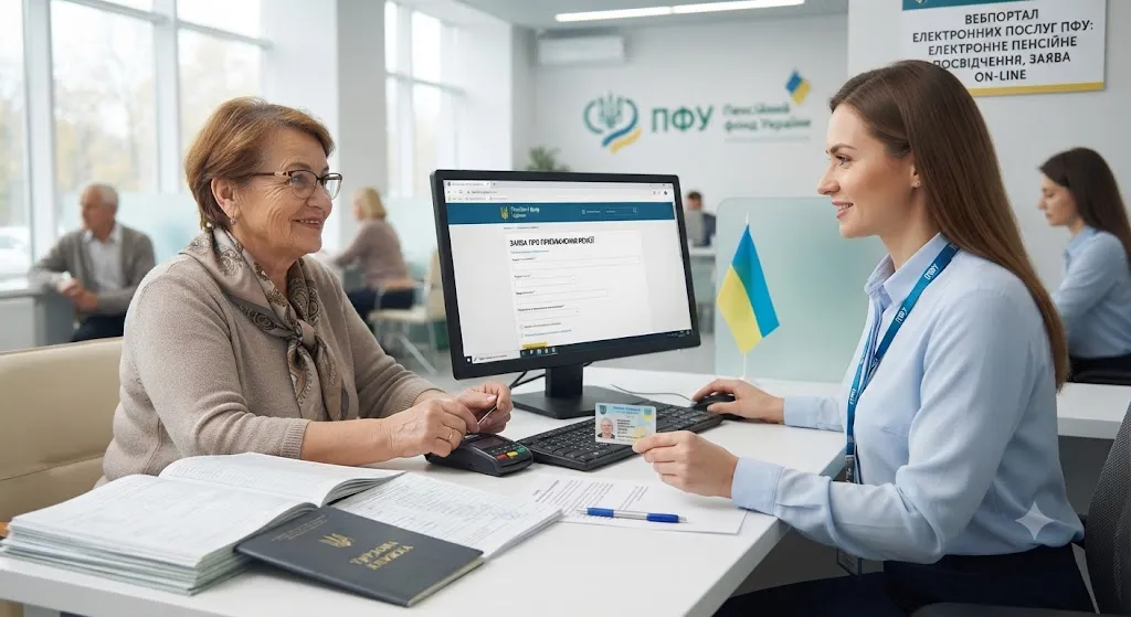 Консультация в Пенсионном фонде Украины