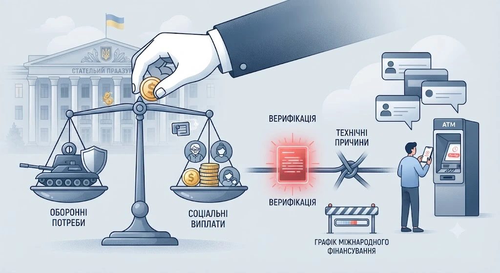 Причины задержки соцвыплат в Украине