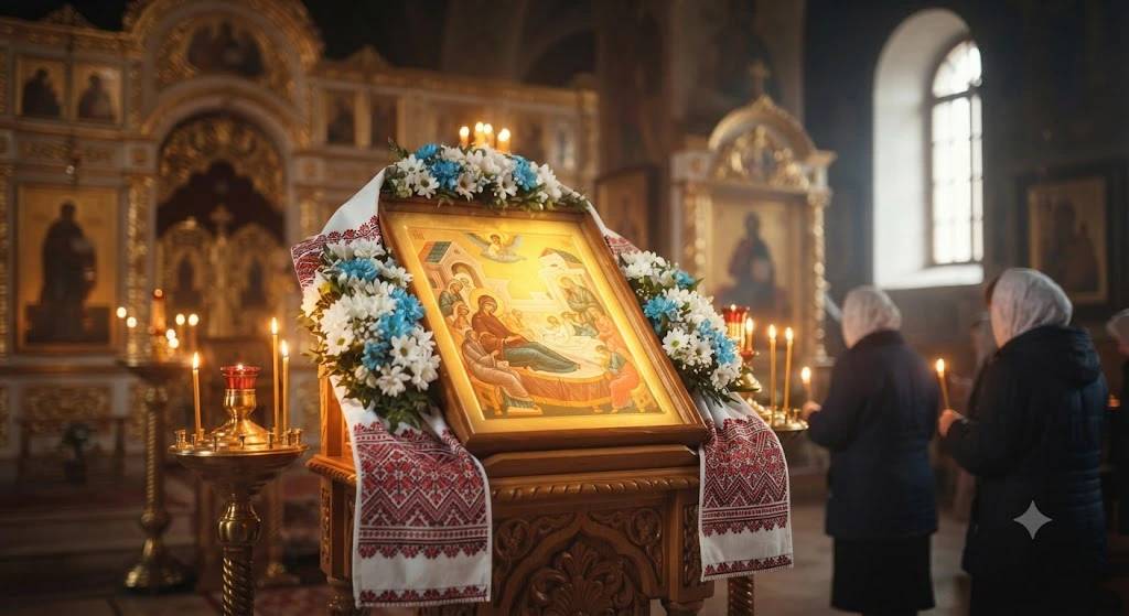 Икона Рождества Богородицы в храме