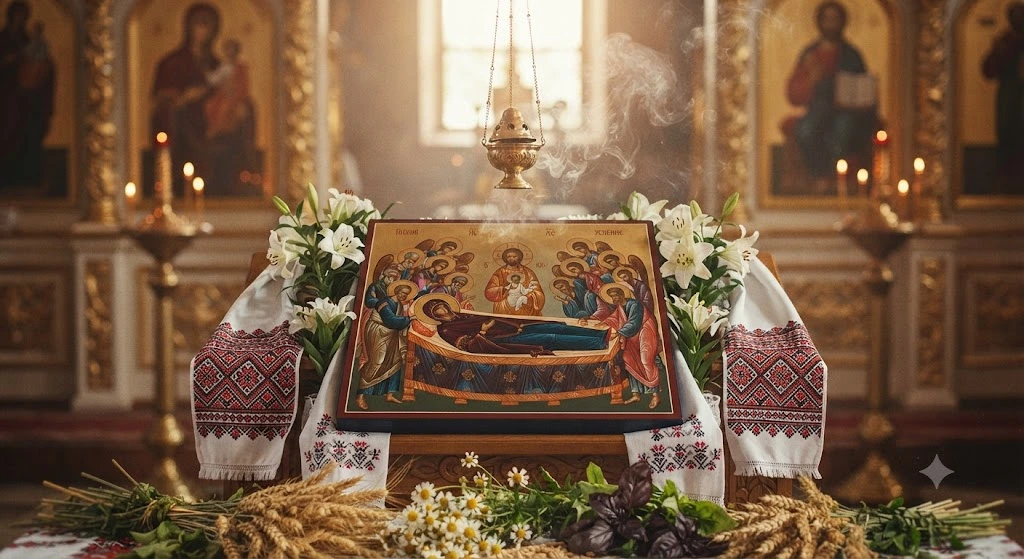 Икона Успения в храме