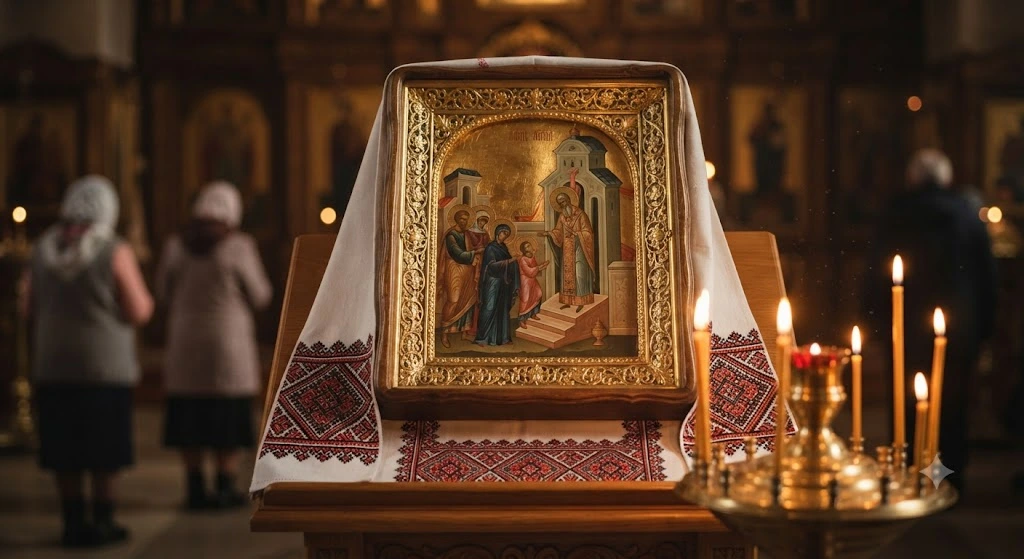 Икона Введения во храм