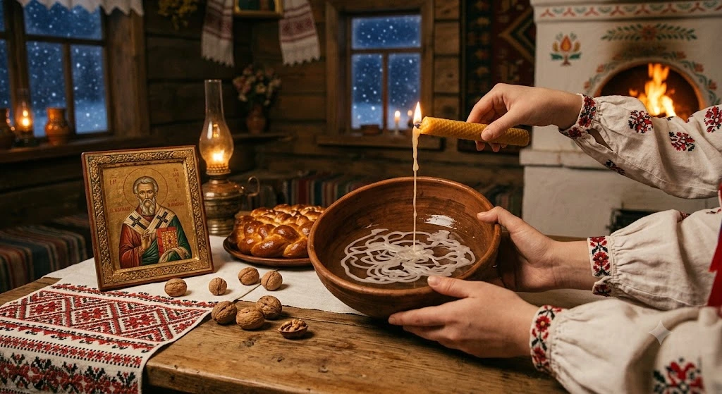 Колядование ряженых
