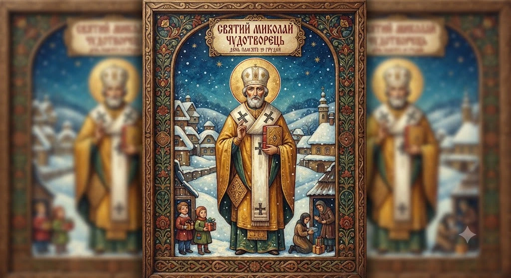 Ікона святого Миколая Чудотворця