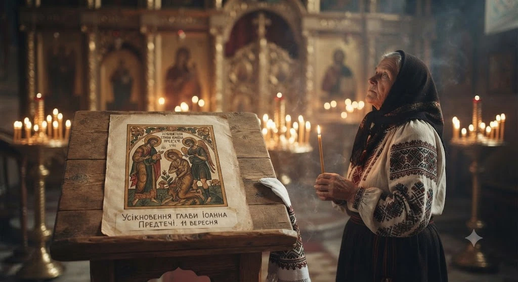 Молитва в храме 11 сентября