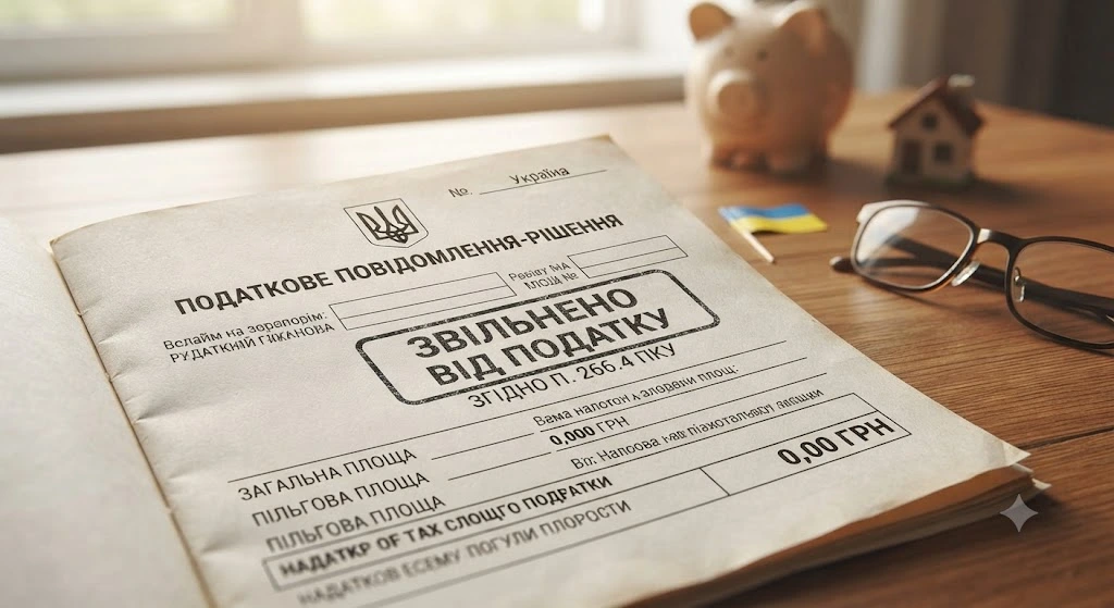 Официальное уведомление: налог не начислен