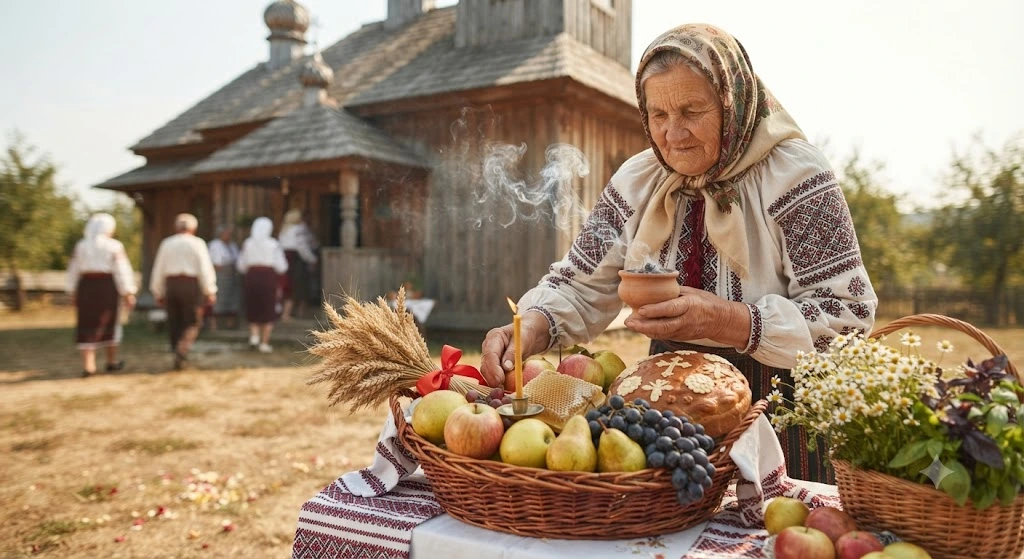 Освящение даров на Успение
