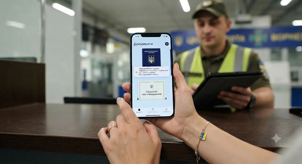 Показ документов в Дія