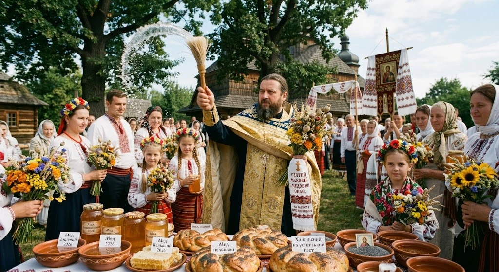Православный обряд в Карпатах