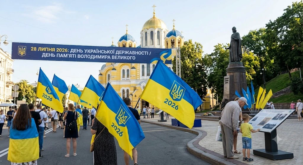 Празднование на площади