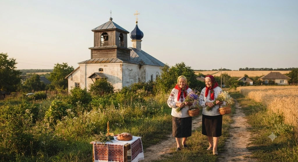 Празднование Петрова дня в селе