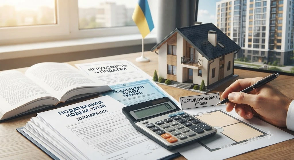 Расчет налога на недвижимость Украина