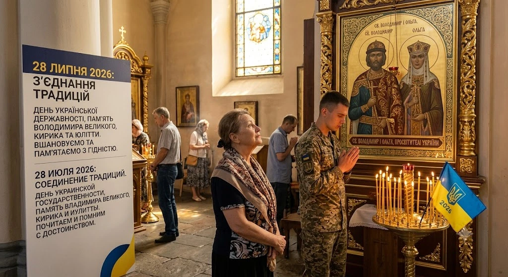 Служба в храме