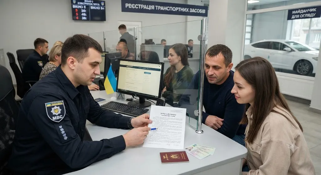 Оформление договора в сервисном центре