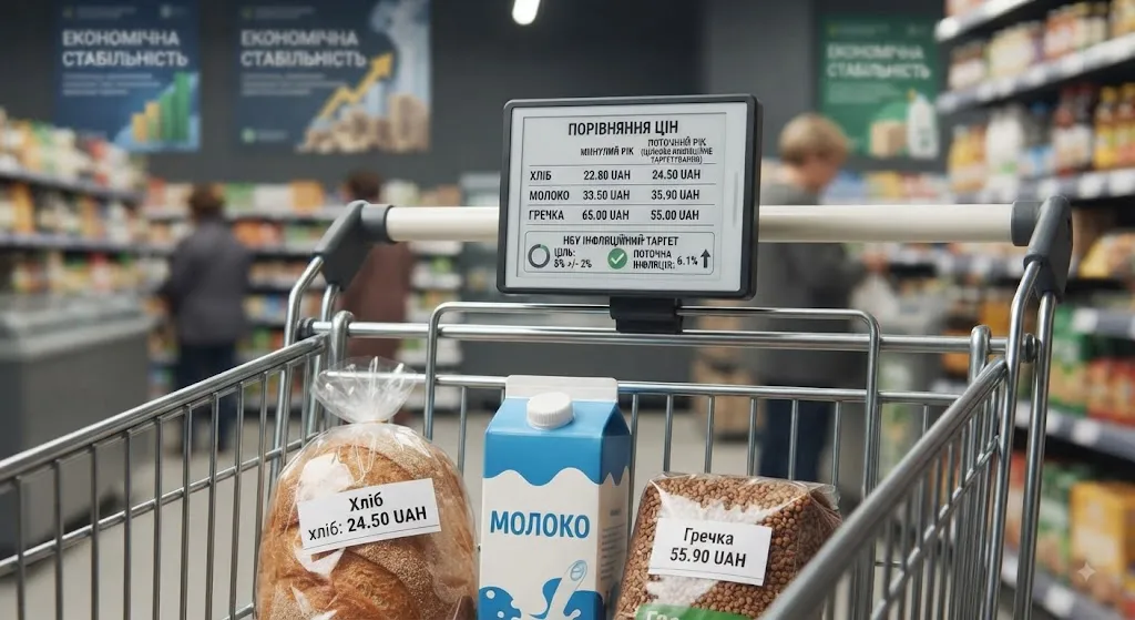 Сравнение цен в супермаркете