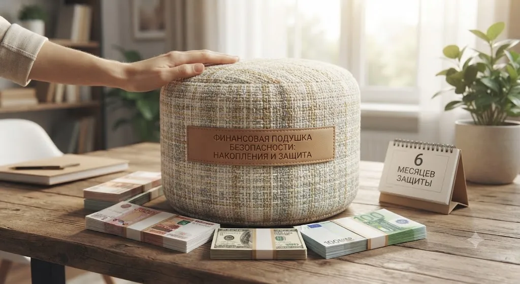 Светящаяся финансовая подушка