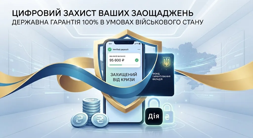 Цифровая защита вкладов 100%
