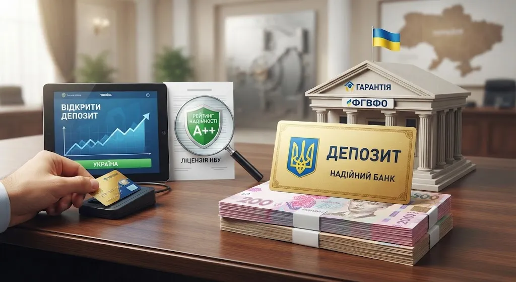 Надежный украинский банковский депозит